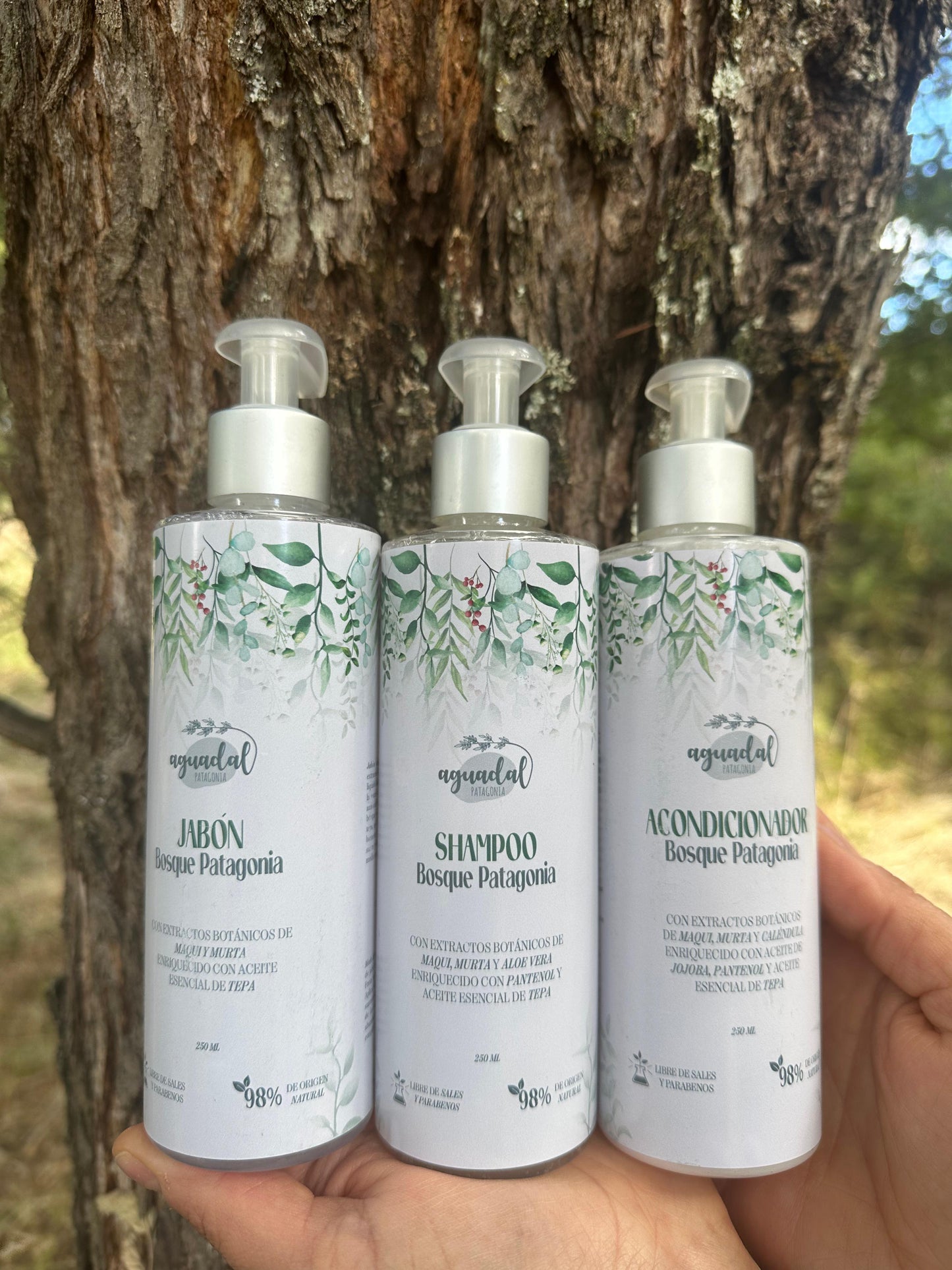 Pack Bosque Patagonia (3x250 ml)