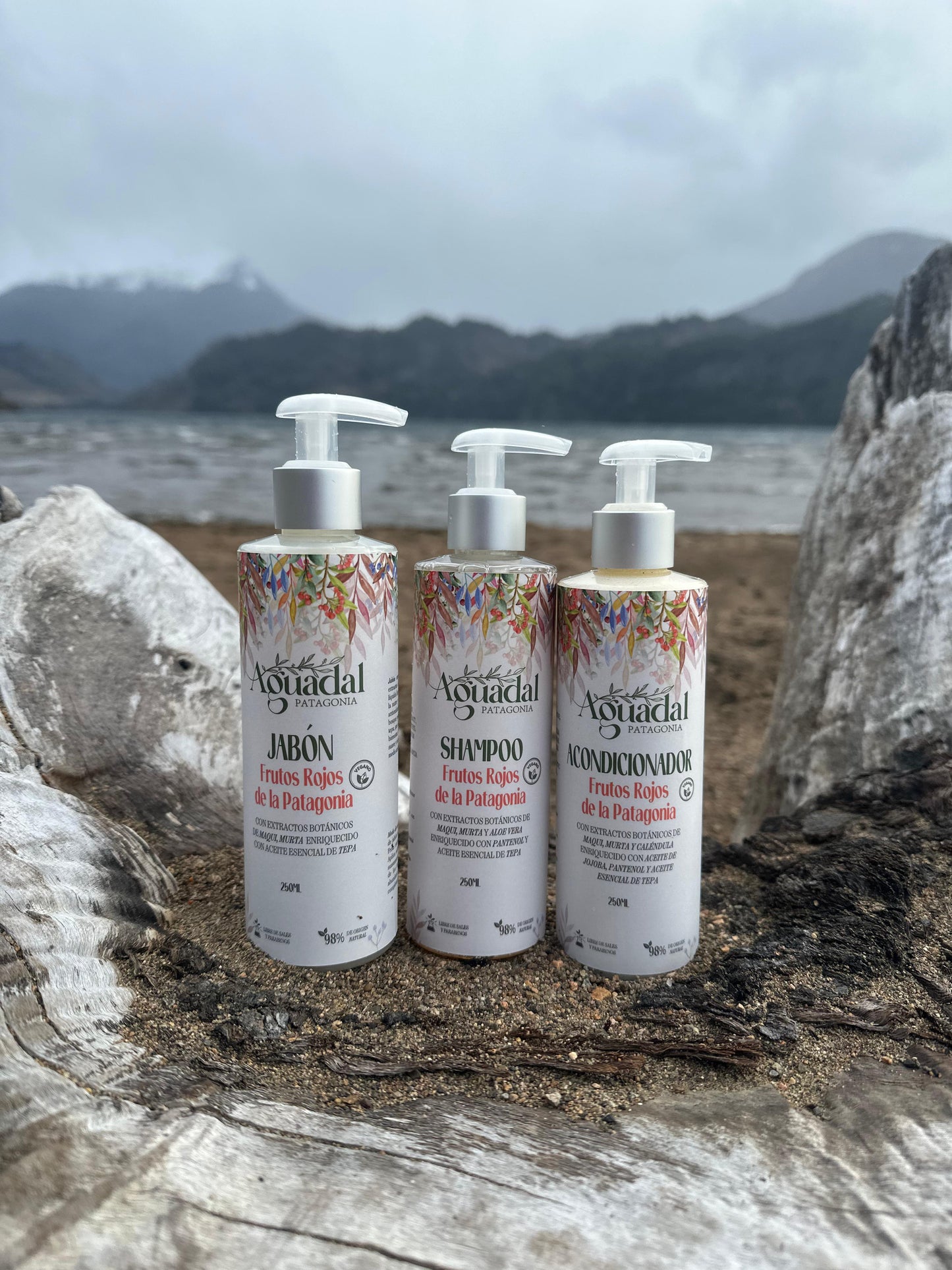 Shampoo Líquido Frutos Rojos de la Patagonia 250 ml