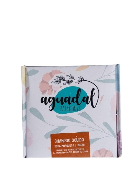Shampoo Sólido Rosa Mosqueta & Maqui 70 gr.