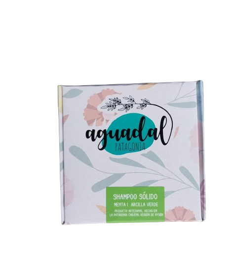 Shampoo sólido Menta & Arcilla verde 70 g.