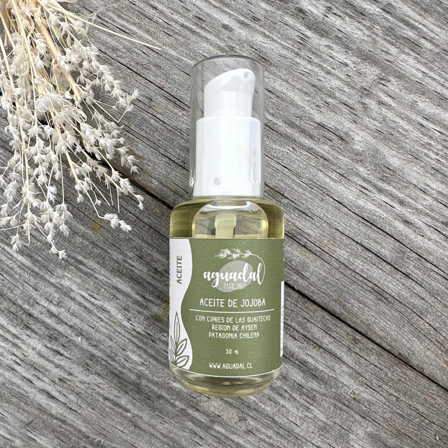 Aceite reparador de Jojoba & Ciprés de las guaitecas 30 ml.