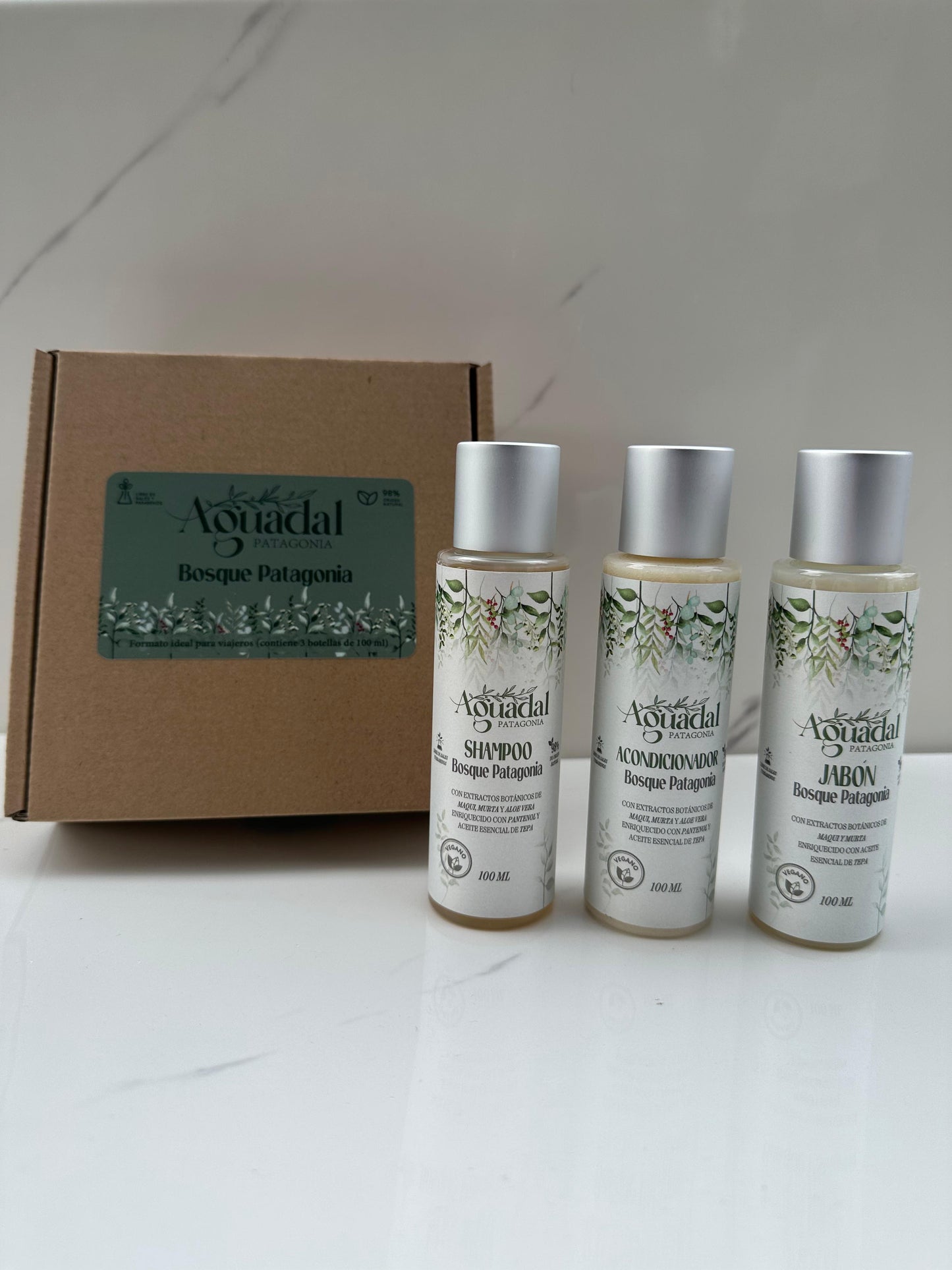 Pack Travel Size Bosque Patagonia (3x100 ml)