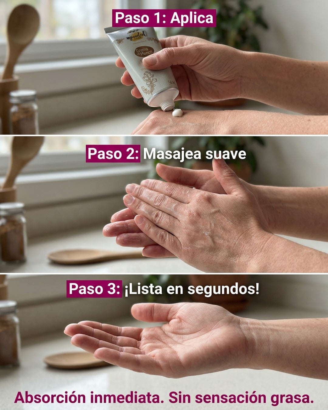 Crema de manos Nutritiva e hidratante - Castañas y Urea 50 ml