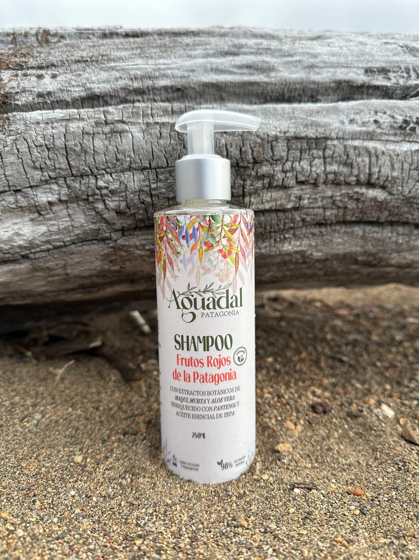 Shampoo Líquido Frutos Rojos de la Patagonia 250 ml