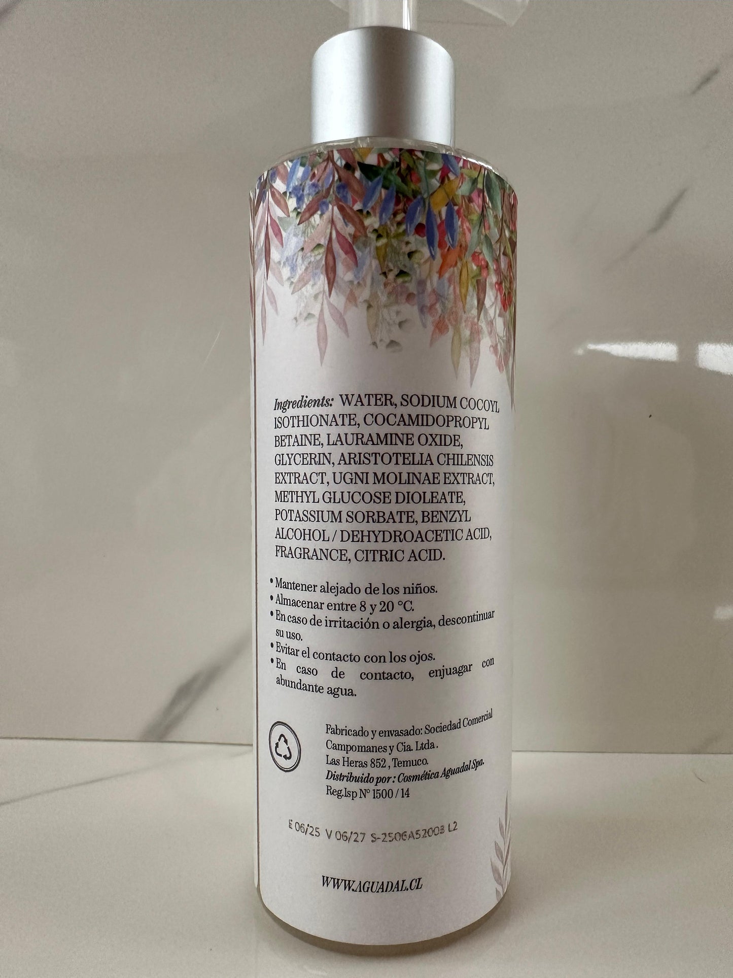 Shampoo Líquido Frutos Rojos de la Patagonia 250 ml