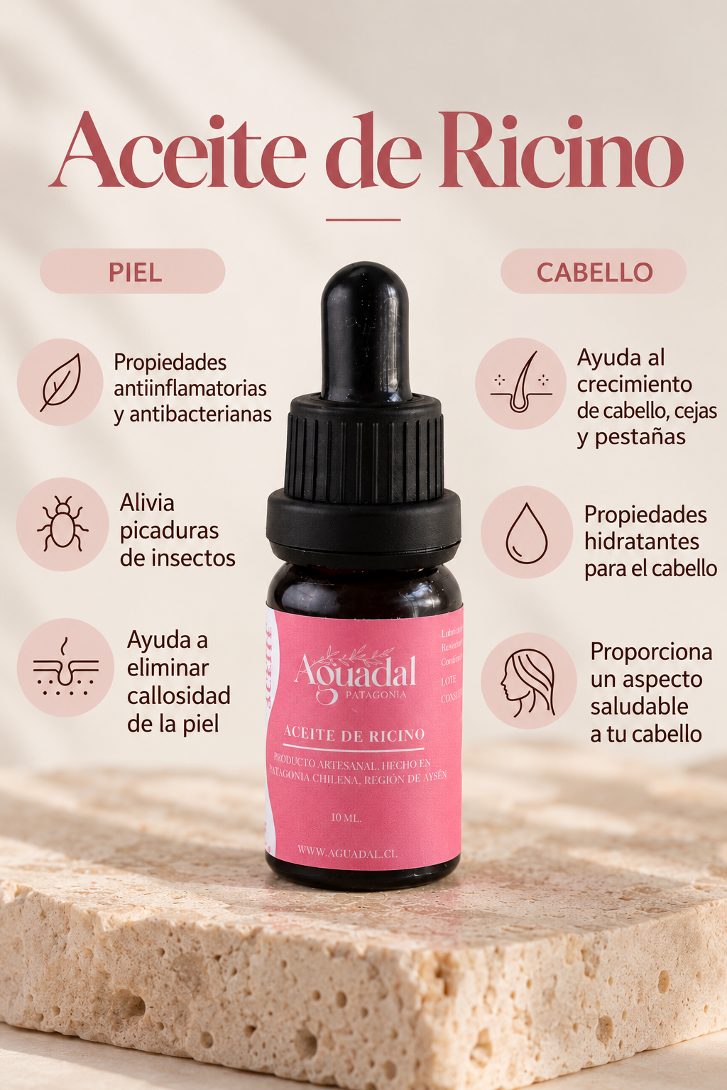 Aceite de Ricino 10 ml.