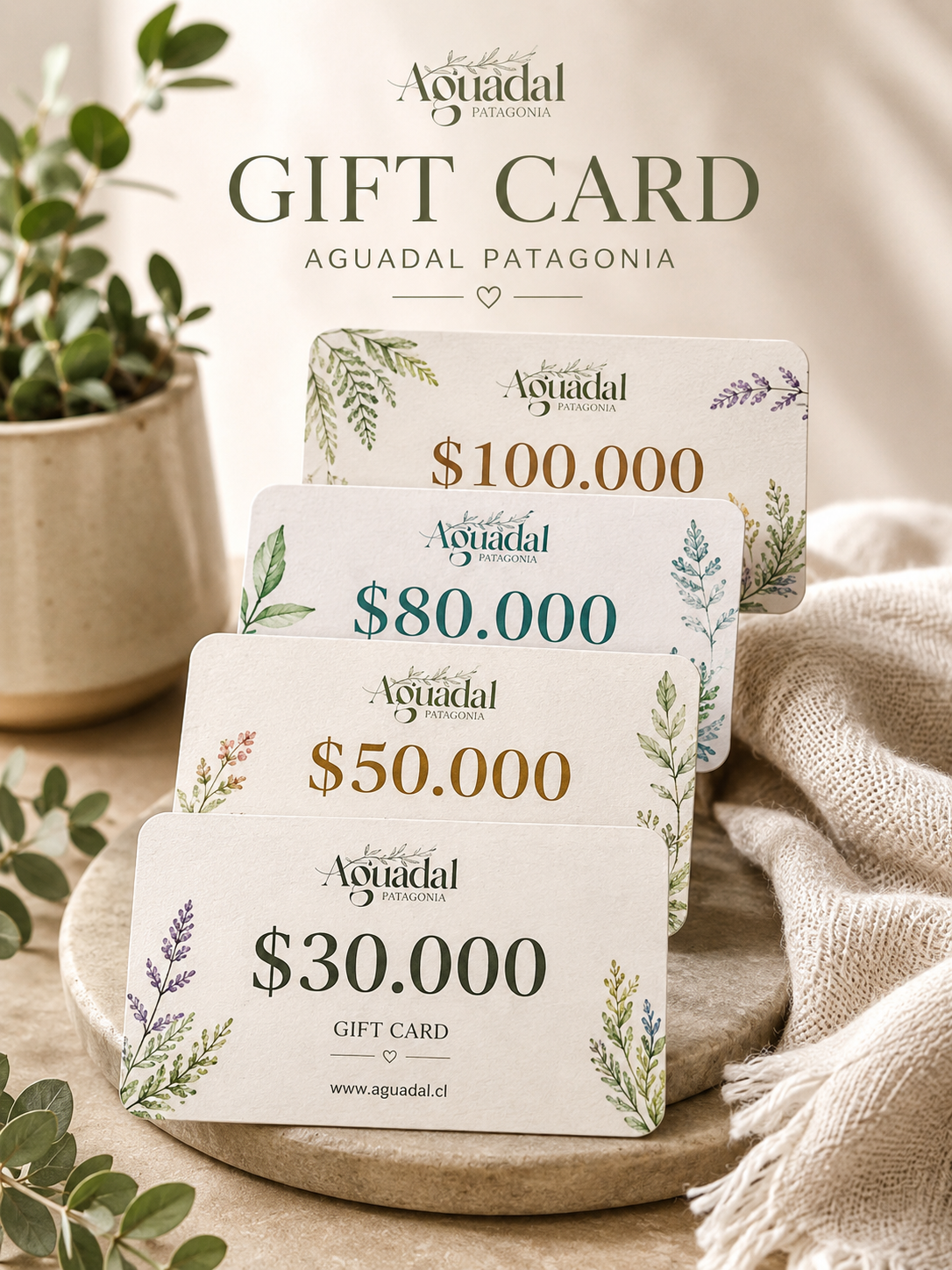Gift Card de Aguadal Patagonia