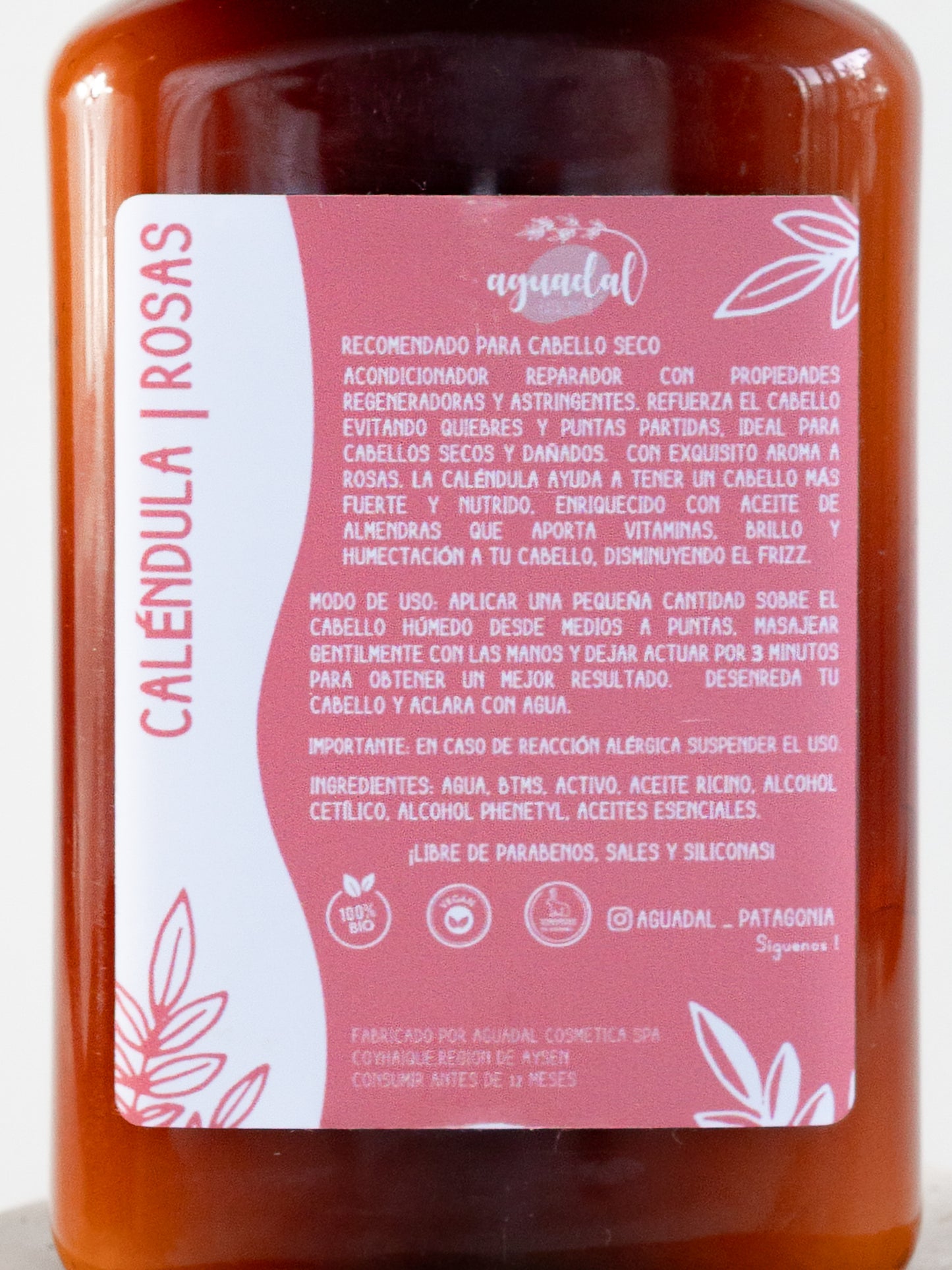 Acondicionador Líquido Caléndula Rosas 250 ml