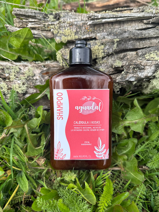 Shampoo Líquido Caléndula Rosas 250 ml