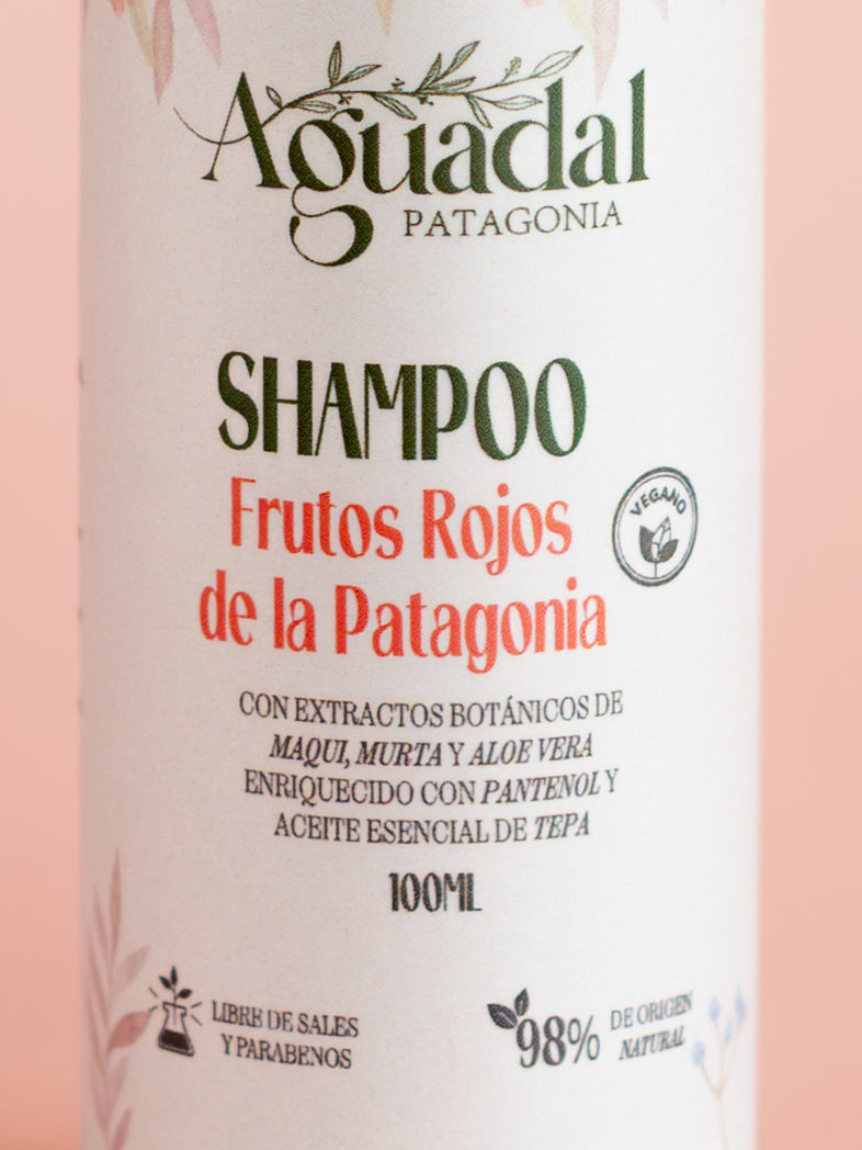 Shampoo Frutos Rojos de la Patagonia Travel Size  100 ml