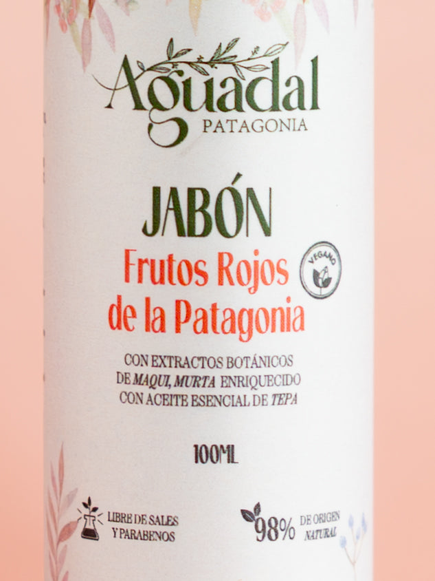 Jabón Frutos rojos de la Patagonia  Travel Size 100 ml