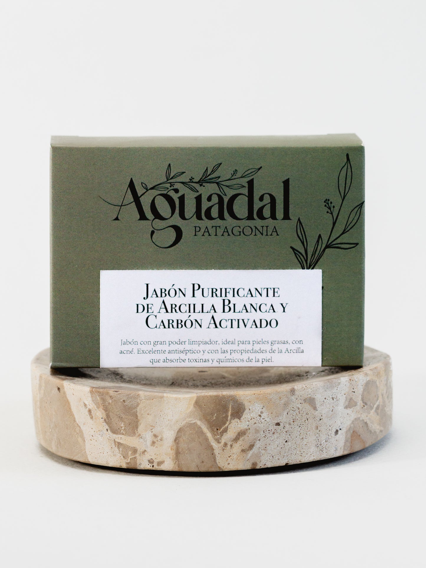 Jabón de Carbón Activado & Arcilla Blanca 100 g.
