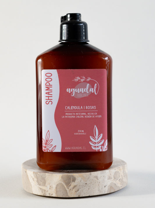 Shampoo Líquido Caléndula Rosas 250 ml