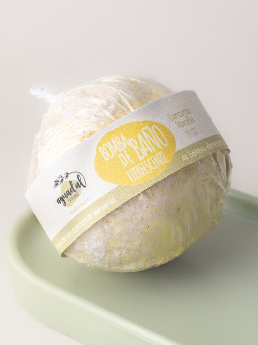 Bomba de baño Cúrcuma & Vainilla 70 g.