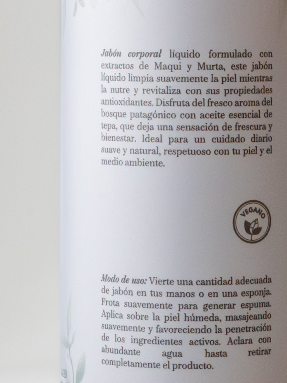 Jabón Bosque Patagonia 250 ml