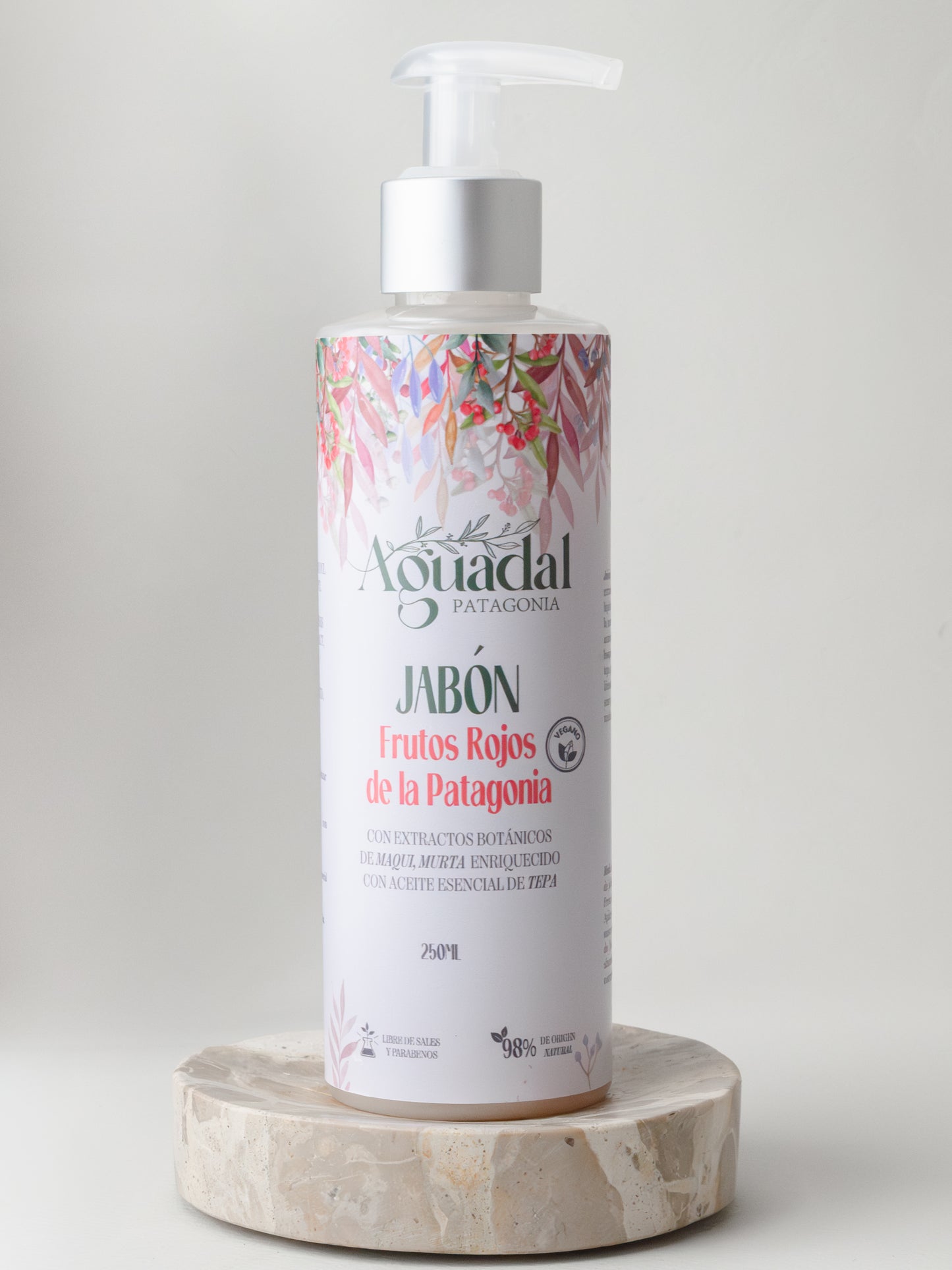Jabón Frutos rojos de la Patagonia 250 ml