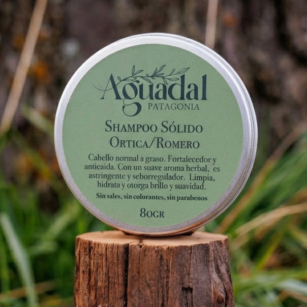 Shampoo sólido anticaida Ortiga & Romero